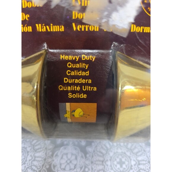 EZSet Deadbolt Lock Double Cylinder US3 Heavy Duty Quality New - Picture 2 of 5